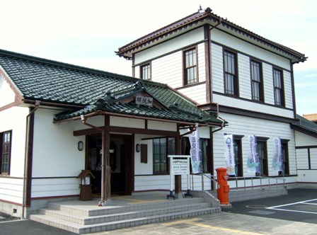 旧加悦駅舎